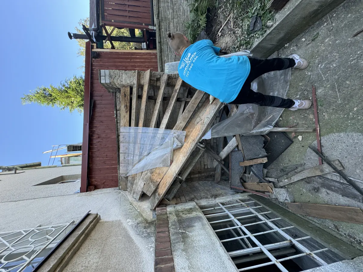 Vyklízení interiéru